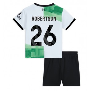 Liverpool Andrew Robertson #26 Gostujuci Dres za Dječji 2023-24 Kratak Rukavima (+ kratke hlače)